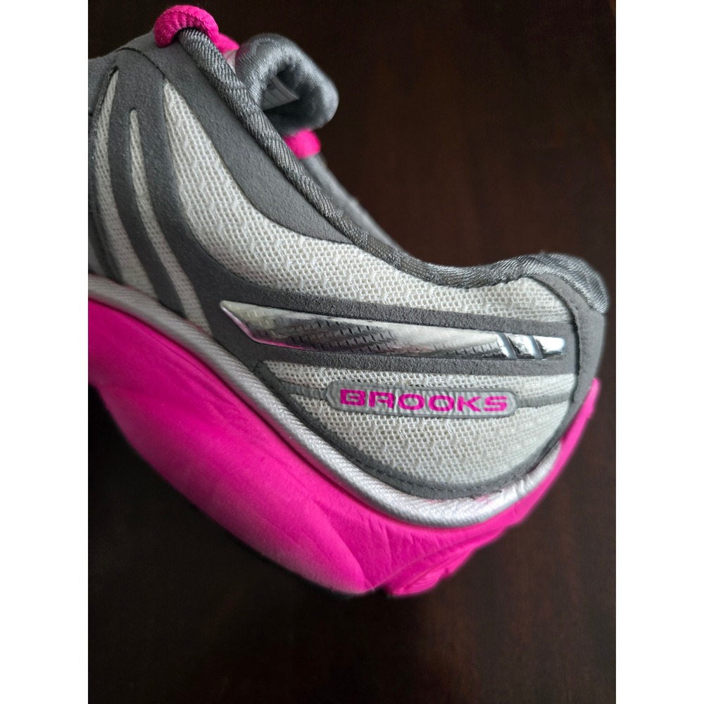 Brooks PureCadence Womens 9.5 Grey Pink Running Shoe 1201341B848 Limited Edition - Picture 8 of 10